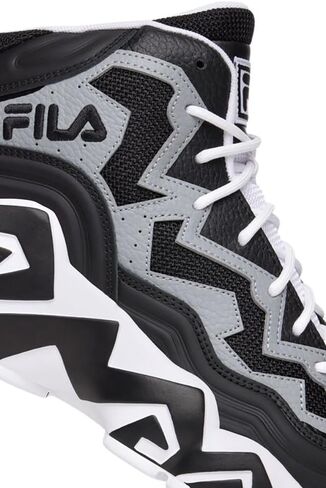 حذاء رياضي رجالي من Fila MB Free Guard منحوت (أبيض/أسود/أبيض، 10.5) in Saudi Arabia