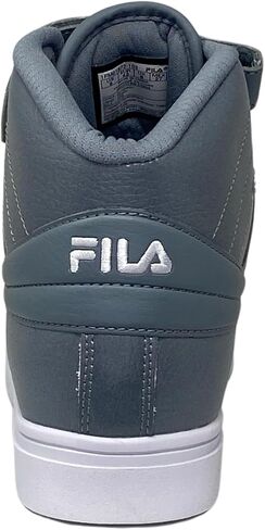 أحذية رياضية أنيقة لكرة السلة للرجال من Fila Vulc 13، دعم بشريط للكاحل عالي الجودة (أبيض/بهتان تذكاري/أبيض، 10) in Saudi Arabia