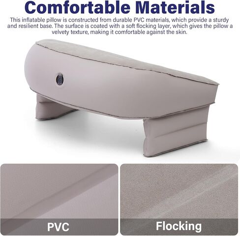 وسادة ألعاب TOPSKY للدوران، وسادة مكتب ناعمة قابلة للنفخ للبالغين والأطفال للقراءة والعمل والألعاب والجلوس على السرير أو الأريكة (كبيرة) in Kuwait