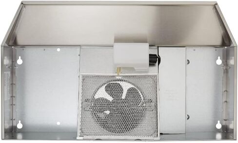 Broan-NuTone Economy 30-inch Under-Cabinet Easy Install Range Hood with 2-Speed Exhaust Fan and Light, 230 Max Blower CFM, White in Kuwait