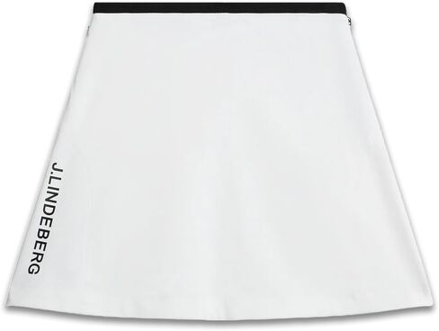 2024 J.Lindeberg تنورة جولف نسائية Themba بيضاء صغيرة in Kuwait