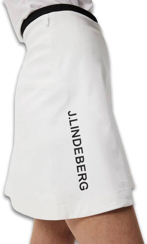 2024 J.Lindeberg تنورة جولف نسائية Themba بيضاء صغيرة in Kuwait