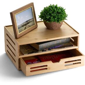 Achieva Bamboo Organizer with Drawer (71005)