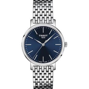 Tissot Unisex Everytime 34mm 316L Stainless Steel case Quartz Watches, Grey, Stainless Steel, 16 (T1432101104100)
