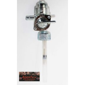 QUALITY FUEL PETCOCK for the Honda 1985-1987 ATC 250 SX, 250 ES Big Red, TRX 250 Fourtrax, 1988-2000 TRX 300 Fourtrax, 1985-1986 ATC 350X ATVs