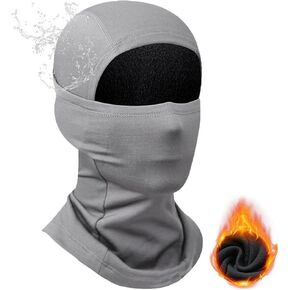 Balaclava Ski Mask Winter Waterproof Face Mask for Men Women Fleece Cold Weather Gear Skiing Snowboarding Neck Gaiter