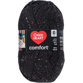 RED HEART Comfort Yarn-Denim Fleck