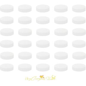 30Pcs Unscented Essential Oil Perfumes Refill Pads for Car Air Freshener Clips Car Diffuser,Car Air Freshener Vent Clip Felt Pads,17mm White Refill Replacement Pads for Custom Fragrance