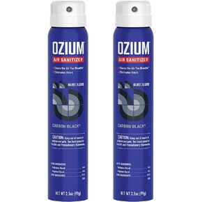 Ozium 3.5 Oz. Air Sanitizer & Odor Eliminator for Homes, Cars, Offices and More, Original Scent, 4 Pack