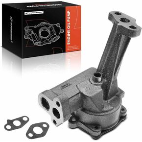 A-Premium Standard Volume Oil Pump with Gasket Compatible with Ford F-100, F-150, F-250, F-350, Mustang, E-100/E-150/E-250/E-350 Econoline Club Wagon, Bronco & Lincoln Continental, 5.8L