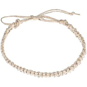 BlueRica Plain Hemp Anklet Braclet in Kuwait