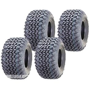 LIBRA Full Set UTV Highload Tires 22x11-10 for 88-00 Kawasaki Mule 1000 2010 2500 2510