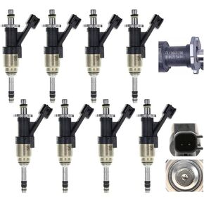 Pack Of 8Pcs OE Fuel Injectors 12668390 Fits 2014-2017 Replacement For Chevrolet GMC GM Trucks 4.3L & 5.3L 0507307218