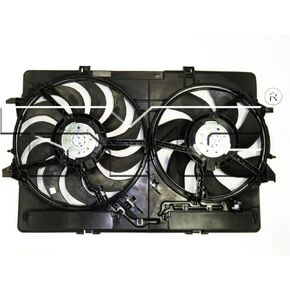 TYC 622940 Compatible with AUDI Replacement Cooling Fan Assembly , Black