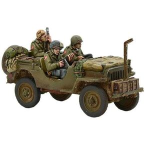 Warlord Games, Bolt Action, US Airborne 4x4 Vehicle (1944-45) - Wargaming Miniatures