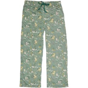 MJC Mens Disney's Bambi and Thumper Lightweight Performance Fabric Unisex Loungepant