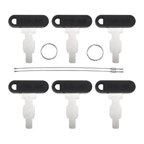 35111-880-013 Ignition Key Replacement for Honda Generator&Power Equipment GX340 GX390 35111-880-003 Engine Ignition Switch (6PCS)