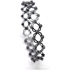 Folding Retractable Ring Bracelet 2 in 1 Jewelry Accessories that Turns into Bracelet Flexible Link Bracelet Ring Fashion Transformable Finger Ring Tennis Stretch bracelets Jewelry Gifts