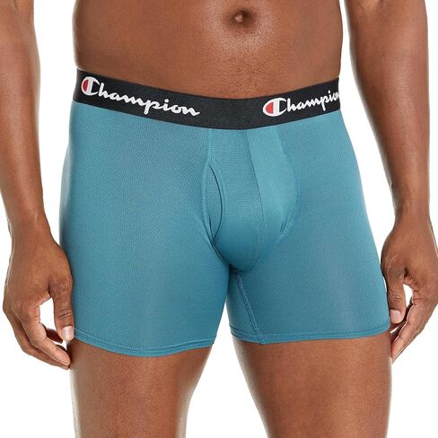 Champion Men's Boxer Brief, Lightweight Stretch Mesh Underwear, 3-Pack in Saudi Arabia
