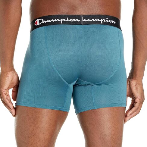 Champion Men's Boxer Brief, Lightweight Stretch Mesh Underwear, 3-Pack in Saudi Arabia