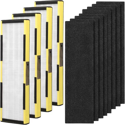 2 Pack Replacement FLT4825 Filter B with 10 Pack Carbon Pre-Filters Compatible with Guardian AC4825, AC4300BPTCA, AC4900CA, AC4825DLX, AC4850PT, CDAP4500BCA, CDAP4500WCA in Kuwait