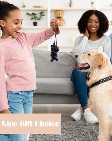 Swinging Dog Car Hanging Ornament, Labrador Interior Rearview Mirror Decoration and Car Charm Accessories for Rear View Mirrior in Saudi Arabia