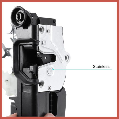 ACROPIX Power Door Lock Actuator Motor Rear Left Side for Buick Lucerne 2006-2010 931-316 20790499 Black Car Parts in Saudi Arabia