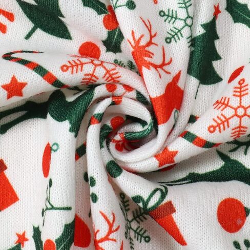 BOUTIKOME سترة عيد الميلاد للنساء سترة شجرة عيد الميلاد القبيحة كم طويل قميص الجبهة المفتوحة الجبهة حجم كبير عطلة القمم in Kuwait