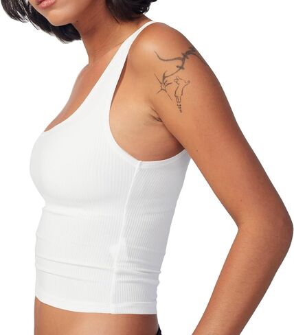 Women Slim Tank Top, Basic Tank Top for Women, Fit Shirts, Undershirts Sleeveless, Ultra-Soft, Made in Lenzing Modal in Saudi Arabia