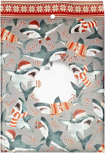 LUXPaper Small Padded Tyvek Mailers | Peel & Press | 6" x 9 1/2" | Santa's Helpers | 10 Qty in Saudi Arabia