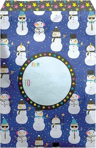 LUXPaper Small Padded Tyvek Mailers | Peel & Press | 6" x 9 1/2" | Santa's Helpers | 10 Qty in Saudi Arabia