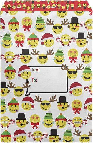 LUXPaper Small Padded Tyvek Mailers | Peel & Press | 6" x 9 1/2" | Santa's Helpers | 10 Qty in Saudi Arabia