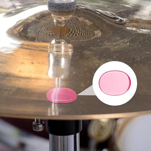 30 Pieces Drum Dampeners Gels Silicone Gel Pads Soft Drum Dampeners for Drums Cymbals Tone Control, 30 Pieces, Color Set 1 in Saudi Arabia