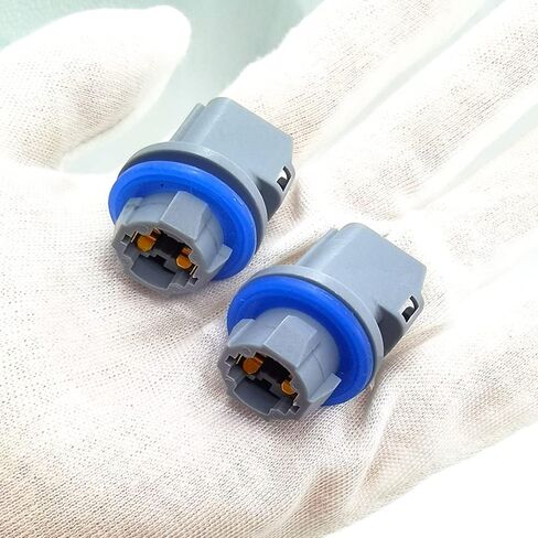 dskoiph 2 حزمة مقبس ضوء لوحة الترخيص متوافق مع 1999-2015 f250 f350 f450 f550 سوبر واجب برونكو رحلة بيك اب شاحنة الأسلاك تسخير موصلات التوصيل حامل in Kuwait