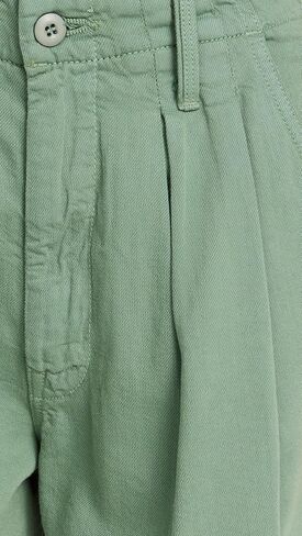 شورت The Pleated Chute Prep للسيدات من MOTHER in Kuwait