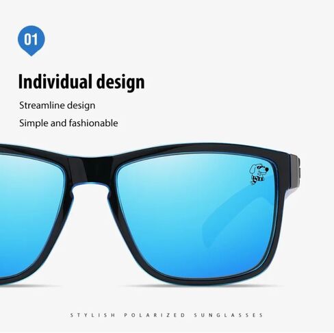Polarized Sunglasses Womens & Mens - Designer with UV Protection for Sports & Driving - Stylish all Activities in Saudi Arabia