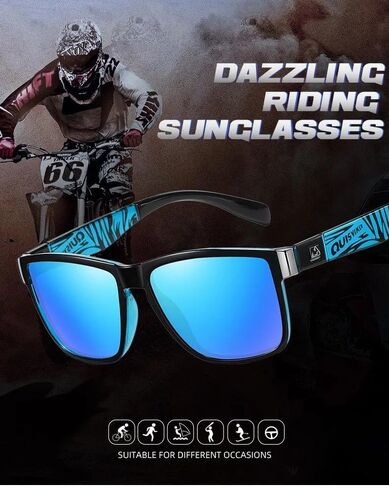 Polarized Sunglasses Womens & Mens - Designer with UV Protection for Sports & Driving - Stylish all Activities in Saudi Arabia