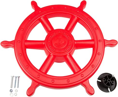 عجلة شحن Swing Set Stuff Inc. (حمراء) مع ملصق شعار SSS in Kuwait