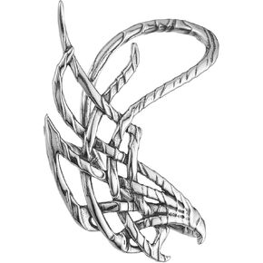 HZMAN Dragon Wing Cuff Earring for Men Women Stainless Steel Gothic Punk Retro Clip on Earring Halloween Jewelry Gift
