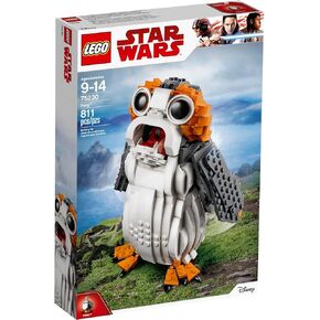 Star Wars PORG Building Set, Ahch-to Sea-Dwelling Bird Figure, Collectible Model, Multicolor