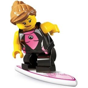 LEGO Series 4 Collectible Minfigure Surfer Girl