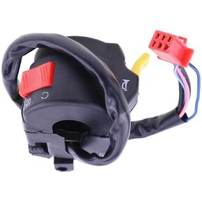 Left Handlebar Kill Switch Compatible with Polaris Outlaw 90 Sportsman 90 2007-2009 Horn 0453816 ATV Start Stop Choke