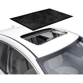 Car Sunroof Sun Shade, Magnetic Net Sun UV Protection Cover, Breathable Mesh Auto Sunroof for UV Sun Protection for Baby Kids, Universal Automotive SUV Car Accessories