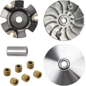 High-Performance Racing Variator Kit for Chinse Scooter Moped ATV Go Kart 4-Stroke GY6 125cc 150cc 152QMI 157QMJ Engine Scooter Racing Front Clutch Variator