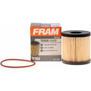 FRAM Tough Guard Replacement Oil Filter TG10066 with SureGrip, Designed for Interval Full-Flow Conventional and Synthetic Oil Changes Lasting Up to 15K Miles (Pack of 1)
