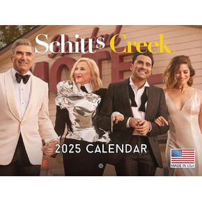 Schitts Creek Calendar 2025 Monthly Wall Calander Schitts Creek Gifts Merchandise 12 Month | American Made In The USA