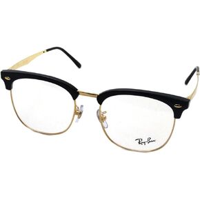 Ray-Ban Men's RX7318D Square Prescription Eyewear Frames, Matte Blue/Demo Lens, 54 mm