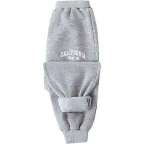 SOLY HUX Boy's Letter Graphic Sweatpants Elastic Waist Casual Joggers Pants