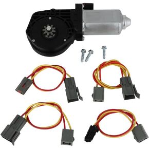cciyu 742-250 Power Window Regulator Motor fit for 1981-1990 for Ford for E-150 Econoline Club Wagon,1987-1991 for Ford for Country Squire,1984-1986 for Ford for Bronco II,LH Or RH Front and Rear