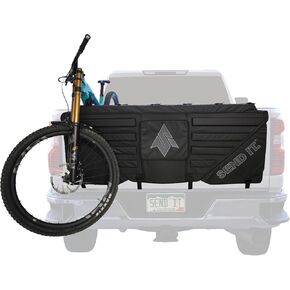 High Roller Tailgate Bike Pad V2– Tailgate Bike Pads for Trucks – Truck Bike Tailgate Pad – Tailgate Accessories for Mountain Bike, BMX Bike, Ebike & More (Full Size)